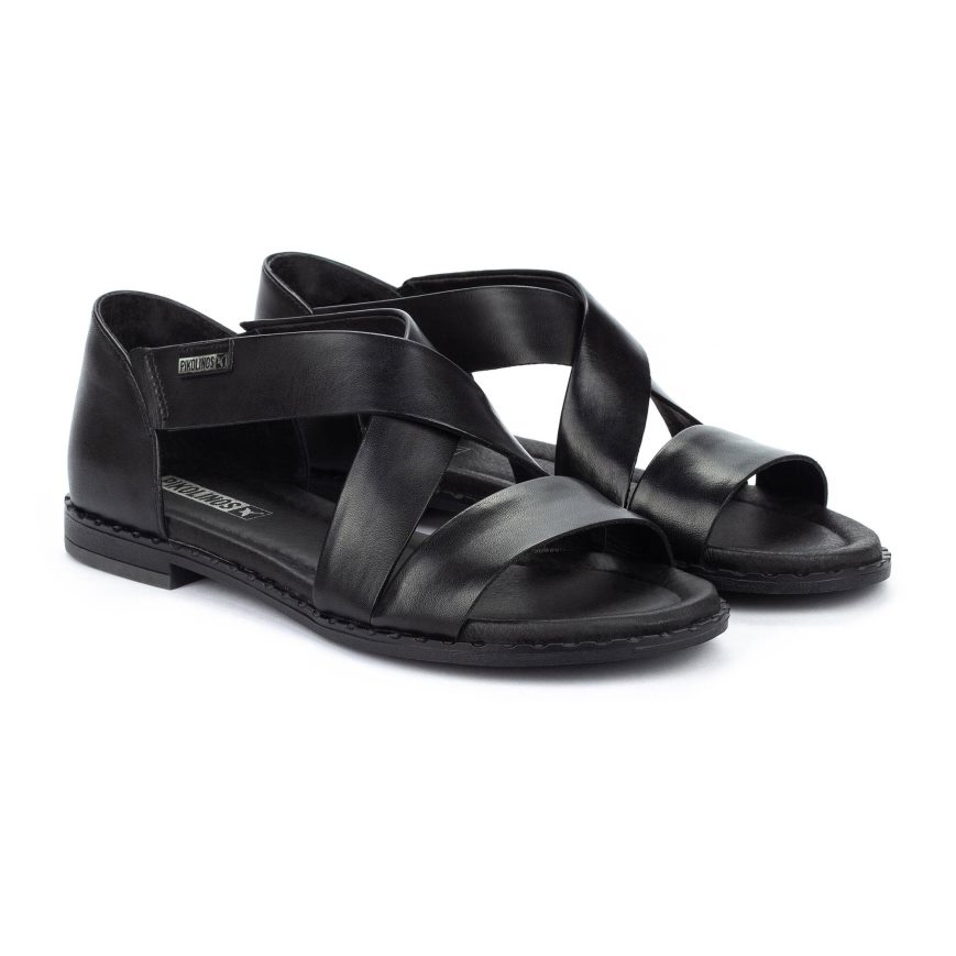 Black Pikolinos ALGAR Women's Sandals | NPVB71480