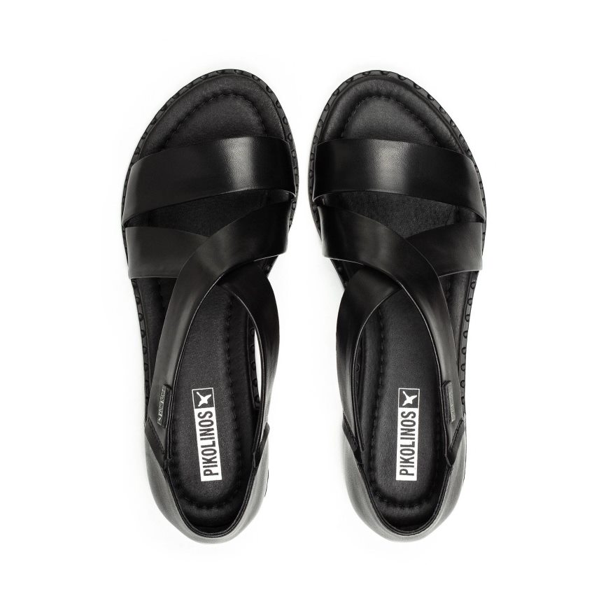 Black Pikolinos ALGAR Women's Sandals | NPVB71480