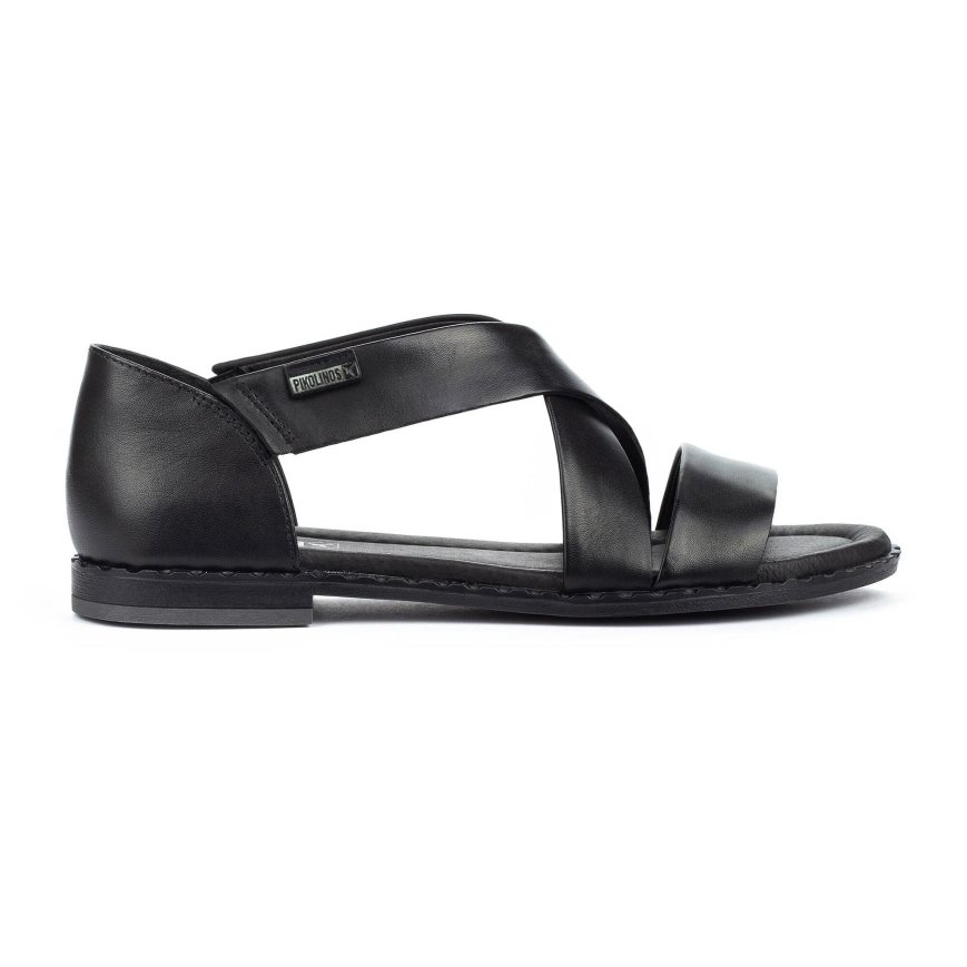 Black Pikolinos ALGAR Women\'s Sandals | NPVB71480