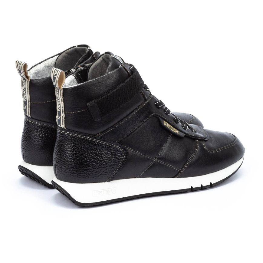 Black Pikolinos BARCELONA Women's Sneakers | ZWBI12867