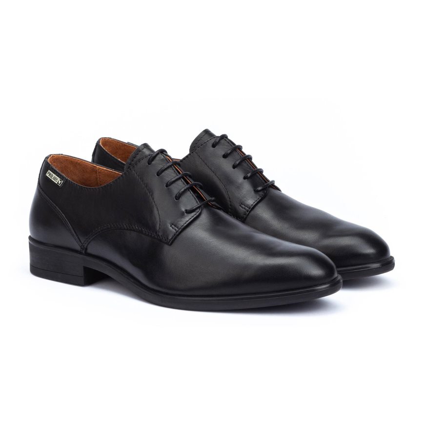 Black Pikolinos BRISTOL Men's Casual Shoes | BMEW67894