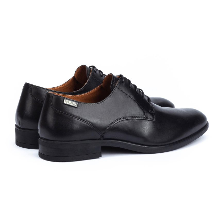 Black Pikolinos BRISTOL Men's Casual Shoes | LUEX048T9