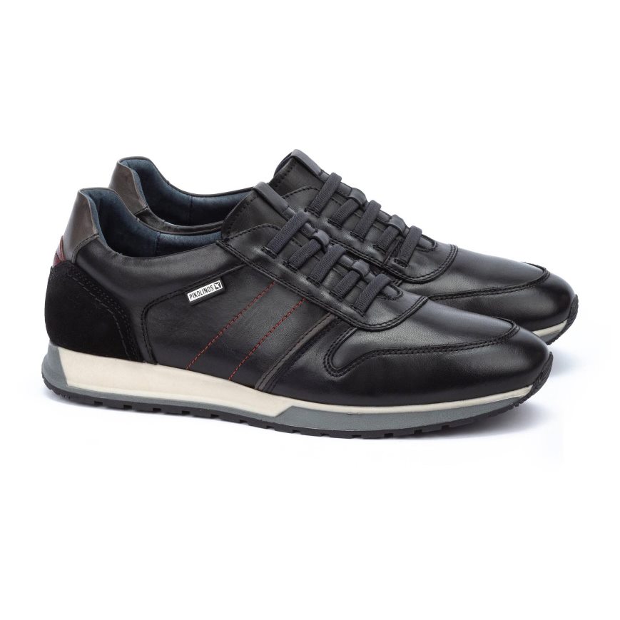 Black Pikolinos CAMBIL Men's Sneakers | ABLNT6120