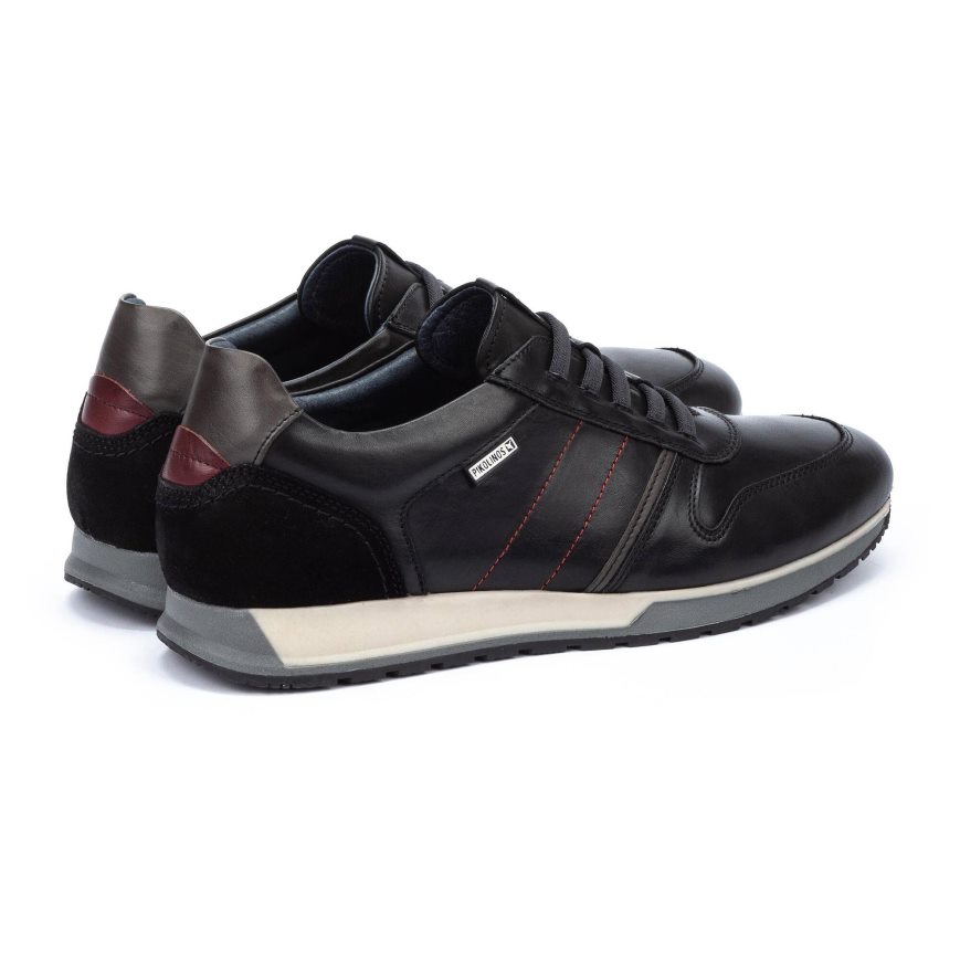 Black Pikolinos CAMBIL Men's Sneakers | ABLNT6120