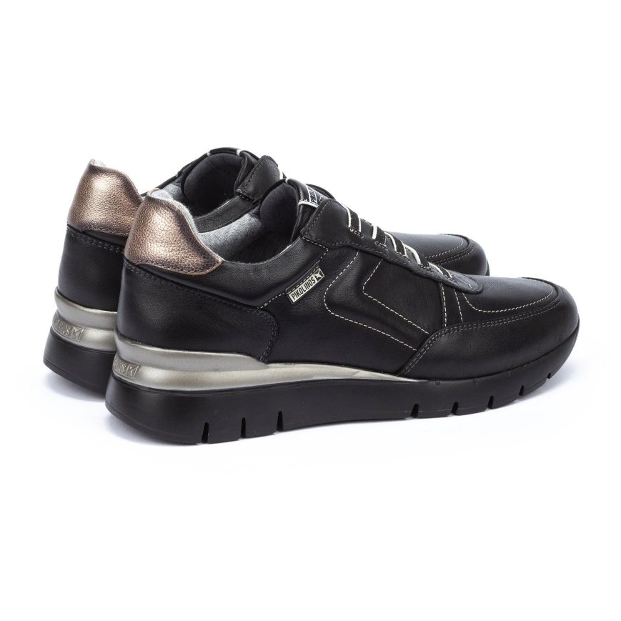 Black Pikolinos CANTABRIA Women's Sneakers | IMUWT9068