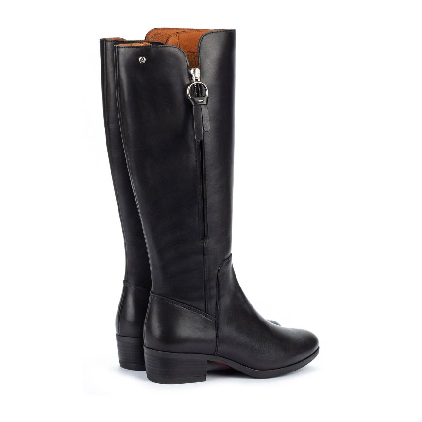 Black Pikolinos DAROCA Women's Knee-high Boots | SAFDT3841