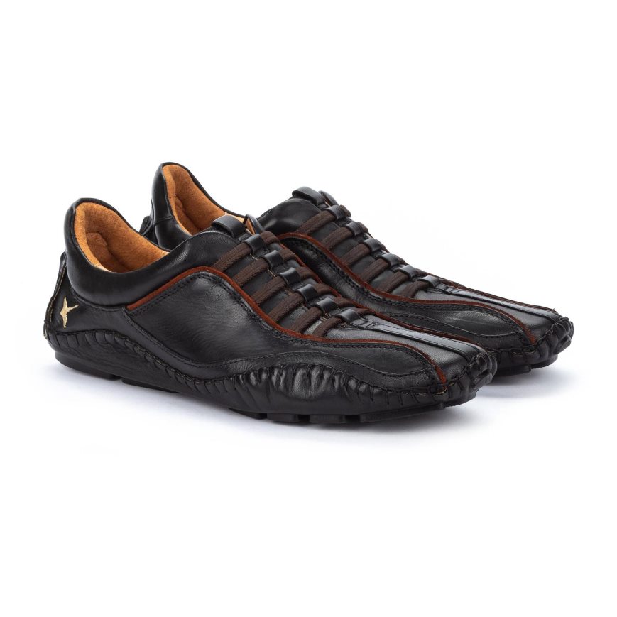 Black Pikolinos FUENCARRAL Men's Sneakers | BJW11478T