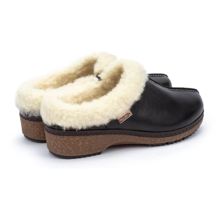 Black Pikolinos GRANADA Women's Clogs | CHYN38941