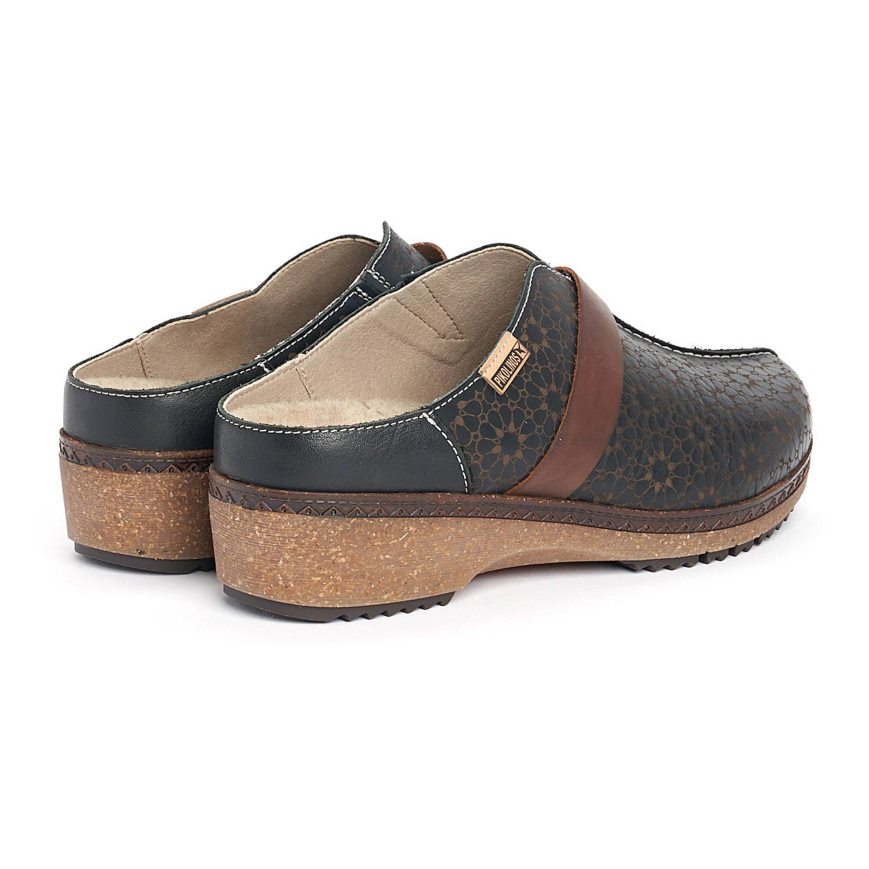 Black Pikolinos GRANADA Women's Clogs | ZRIX729T0