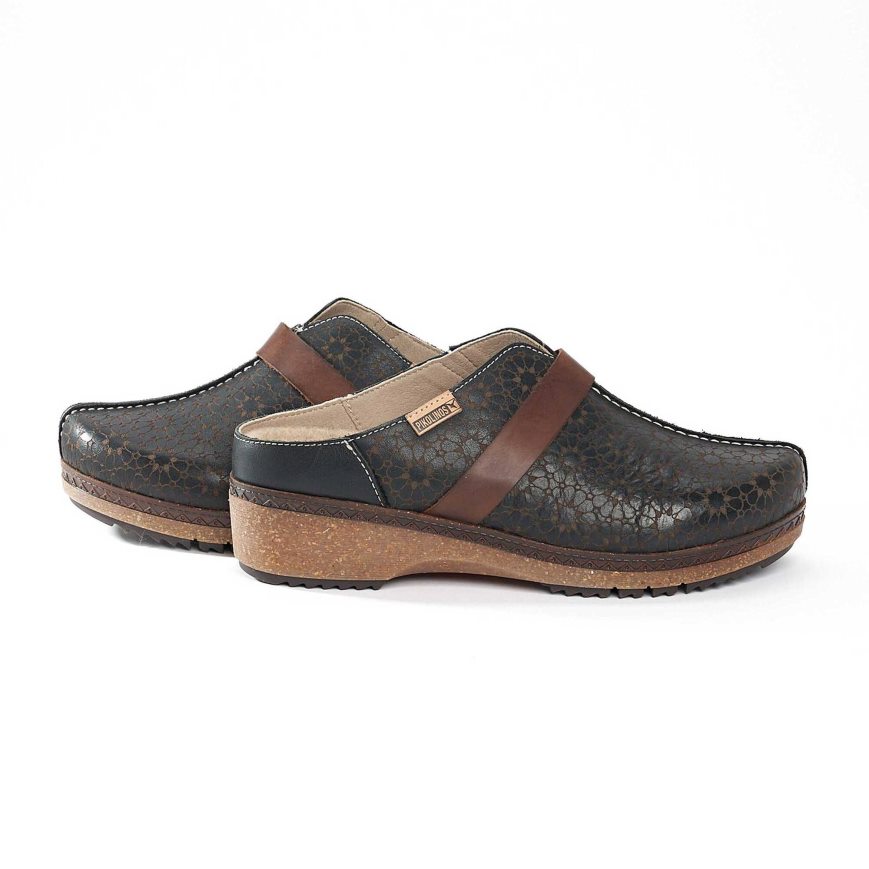 Black Pikolinos GRANADA Women's Clogs | ZRIX729T0