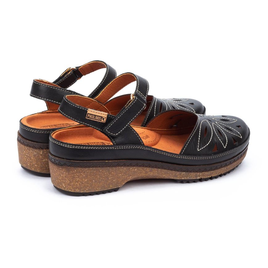 Black Pikolinos GRANADA Women's Sandals | INQM13769