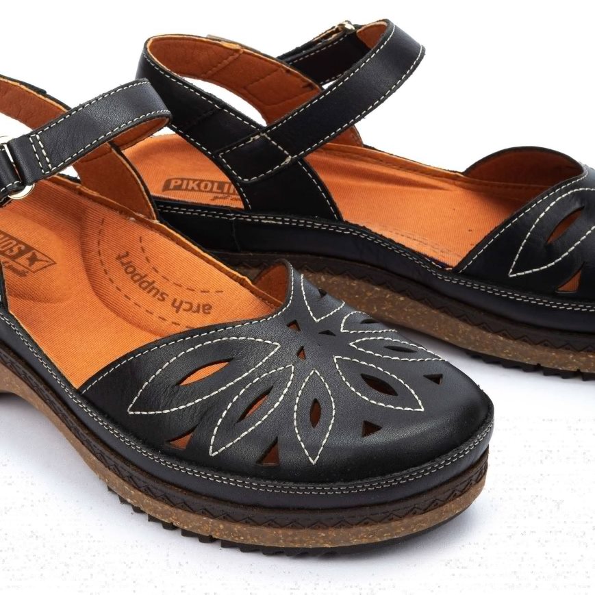 Black Pikolinos GRANADA Women's Sandals | INQM13769