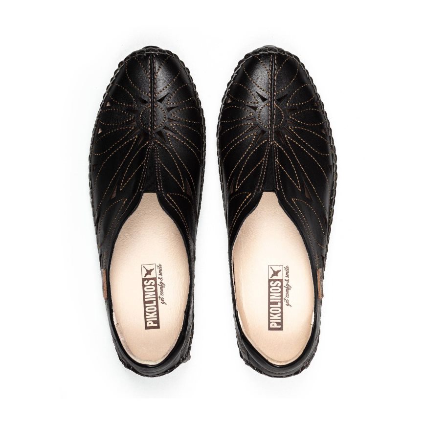 Black Pikolinos JEREZ Women's Moccasins | ELGY3T648