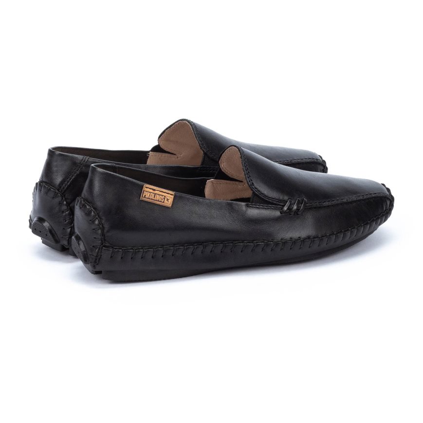 Black Pikolinos JEREZ Women's Moccasins | WB1M90624