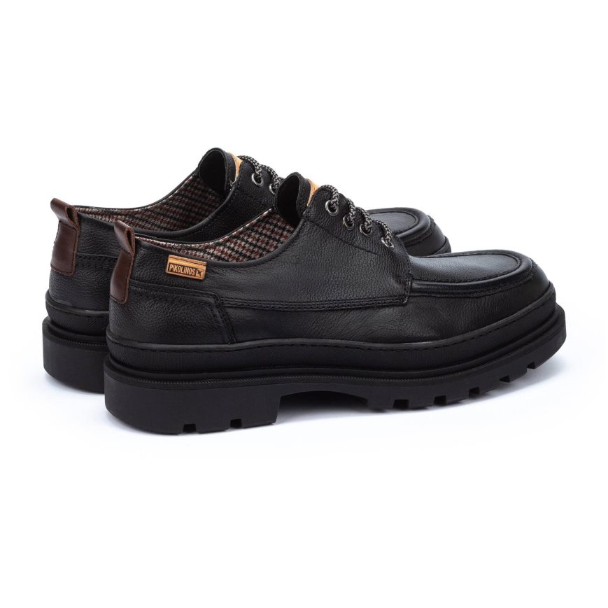 Black Pikolinos OURENSE Men's Casual Shoes | FVJM19347