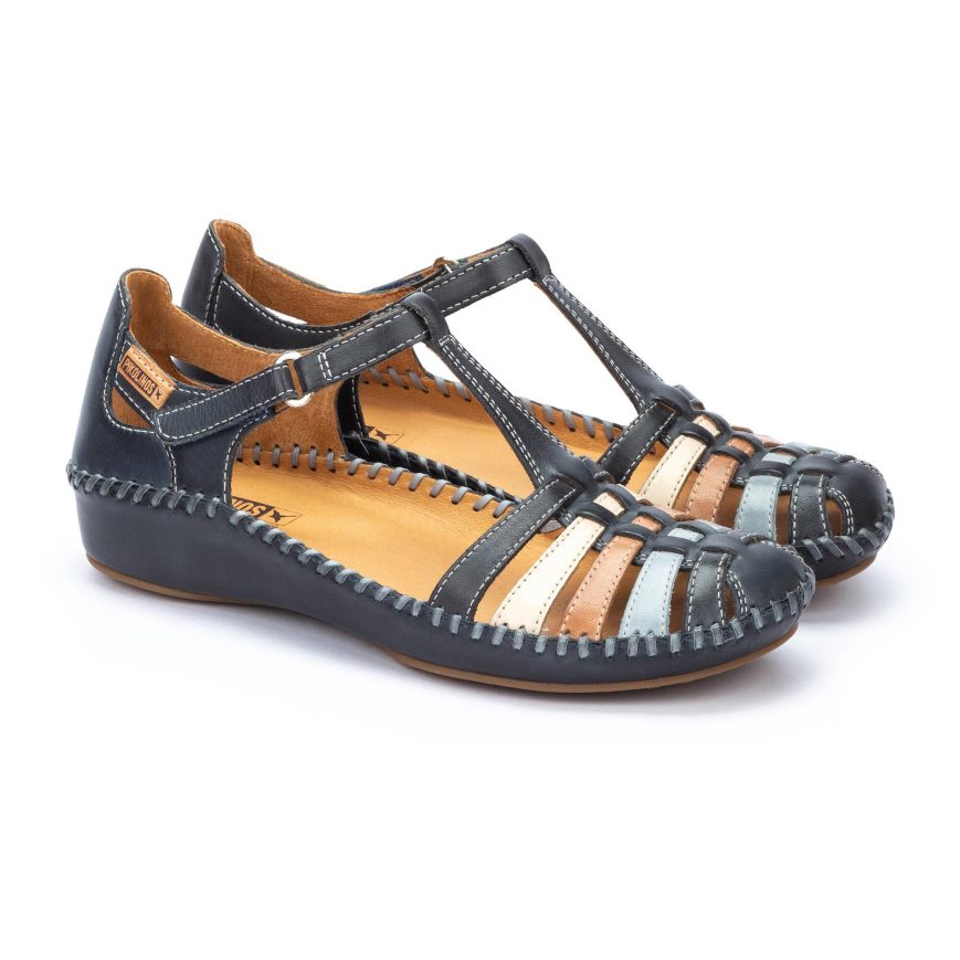 Black Pikolinos P. VALLARTA Women's Sandals | NDPB093T1