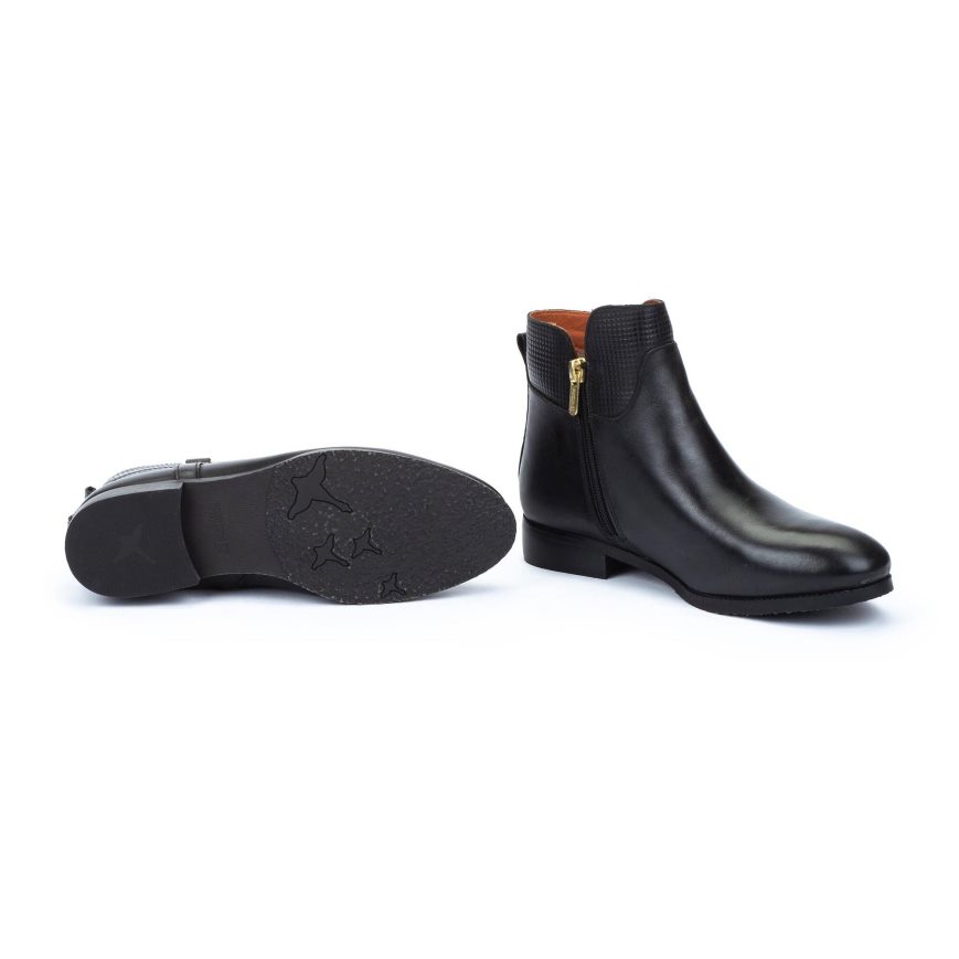 Black Pikolinos ROYAL Women's Ankle Boots | MWFL913T0