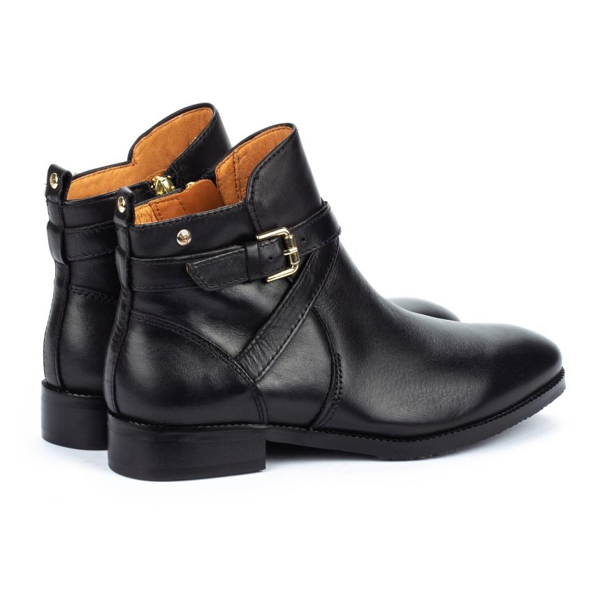 Black Pikolinos ROYAL Women's Ankle Boots | OACI90T47