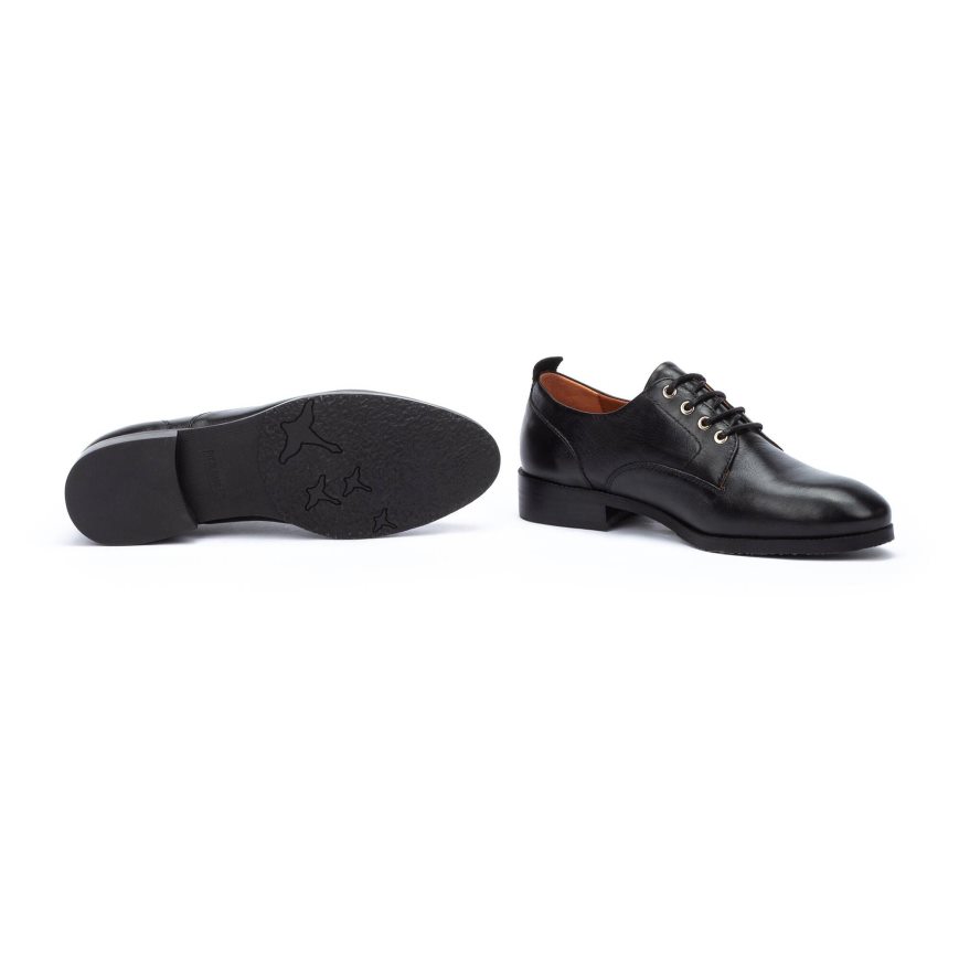 Black Pikolinos ROYAL Women's Derby Shoes | WJTF19064