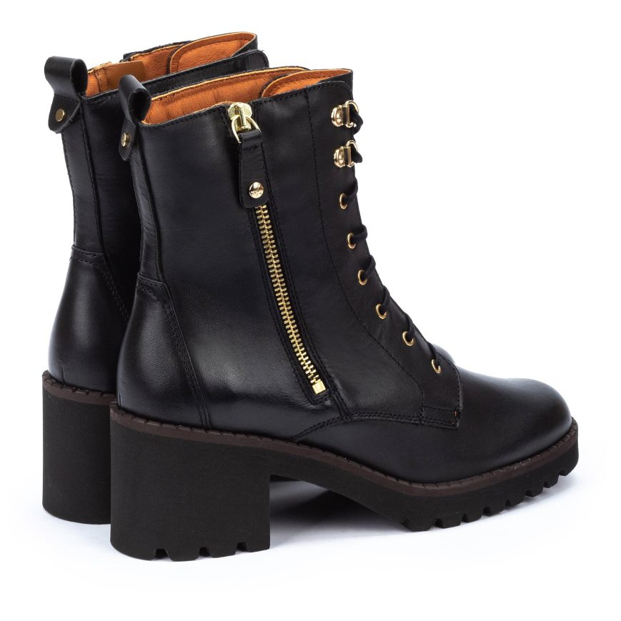 Black Pikolinos VIELLA Women's Ankle Boots | JIPO93846