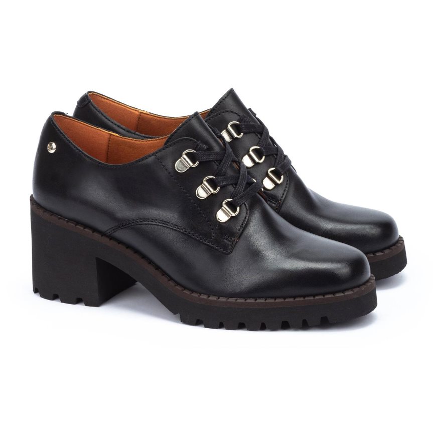 Black Pikolinos VIELLA Women's Ankle Boots | VWQJ1T629