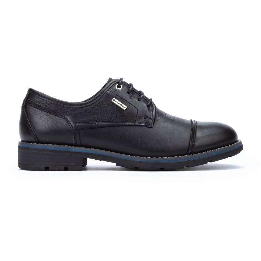 Black Pikolinos YORK Men\'s Dress Shoes | EHZC0619T