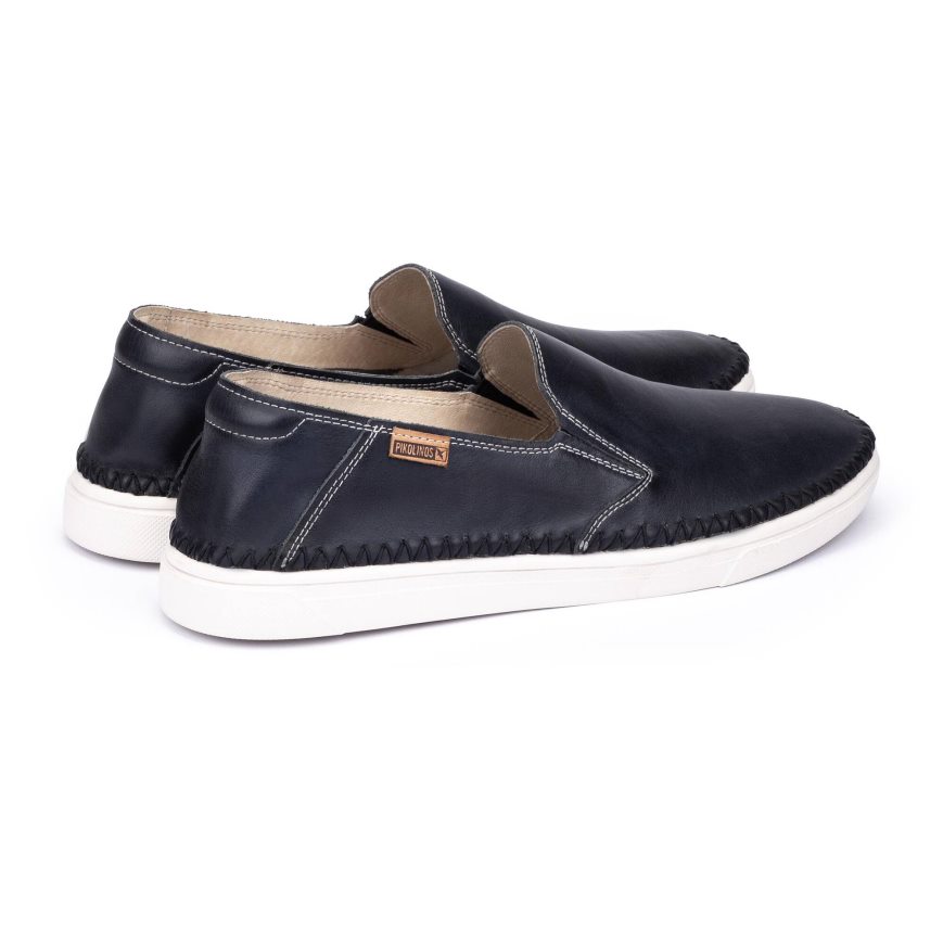 Blue Pikolinos ALICANTE Men's Moccasins | BVPW0T693