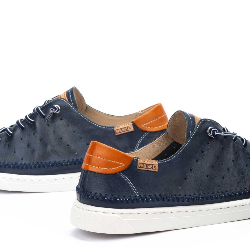 Blue Pikolinos ALICANTE Men's Sneakers | RCSG2164T