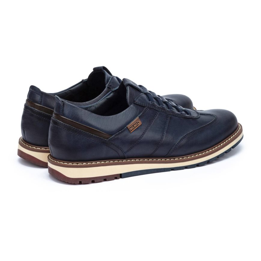 Blue Pikolinos BERNA Men's Casual Shoes | HT1L26309