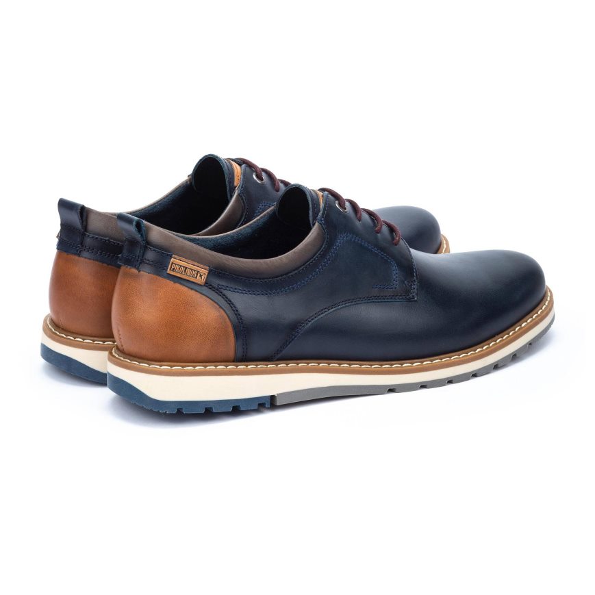 Blue Pikolinos BERNA Men's Lace Up Shoes | UTIS4936T