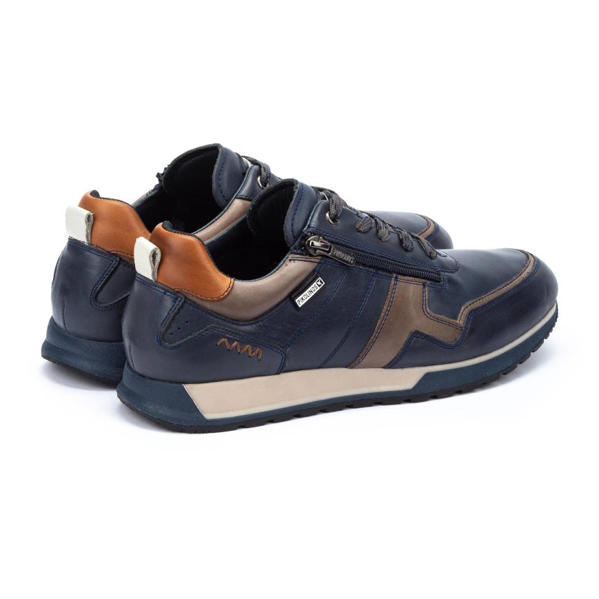 Blue Pikolinos CAMBIL Men's Sneakers | ITCR92671