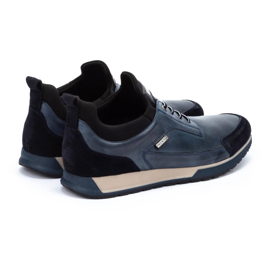 Blue Pikolinos CAMBIL Men's Sneakers | IZBY06943