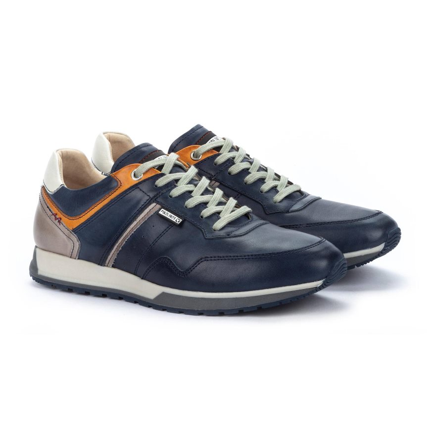 Blue Pikolinos CAMBIL Men's Sneakers | O1HS83T69