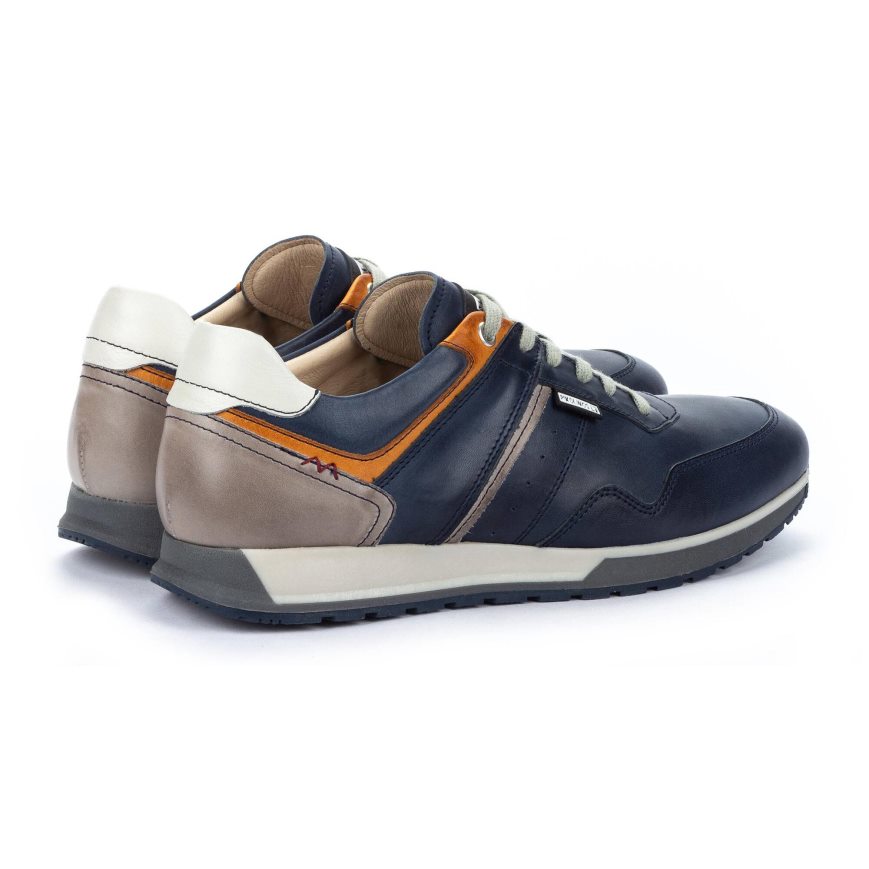 Blue Pikolinos CAMBIL Men's Sneakers | O1HS83T69