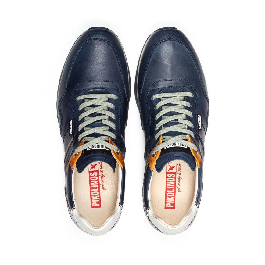 Blue Pikolinos CAMBIL Men's Sneakers | O1HS83T69