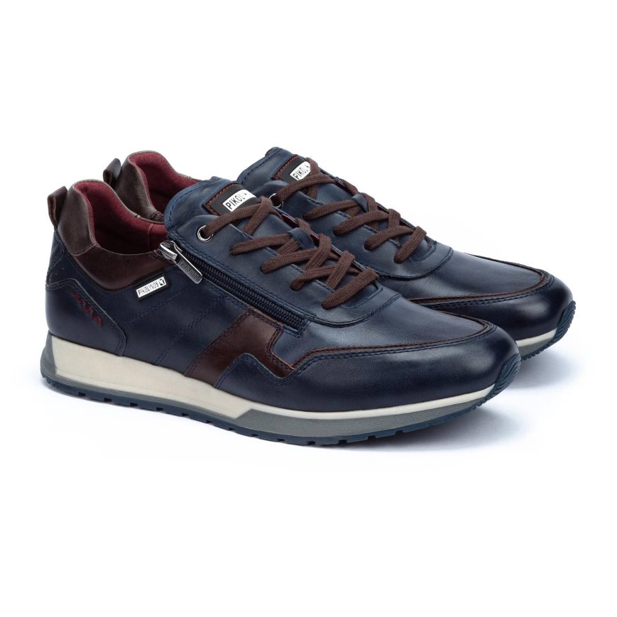 Blue Pikolinos CAMBIL Men's Sneakers | OP1C86103