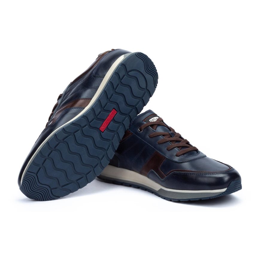 Blue Pikolinos CAMBIL Men's Sneakers | OP1C86103