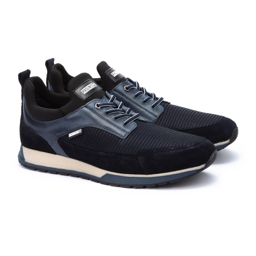 Blue Pikolinos CAMBIL Men's Sneakers | TWED97418