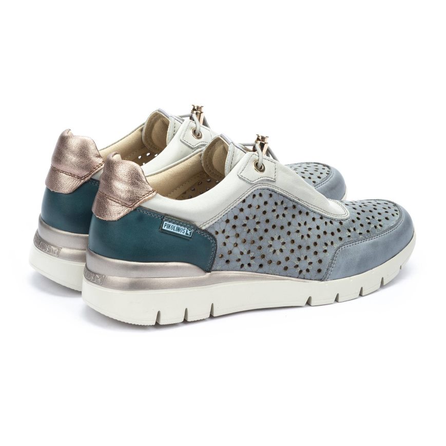 Blue Pikolinos CANTABRIA Women's Sneakers | MGZE72038