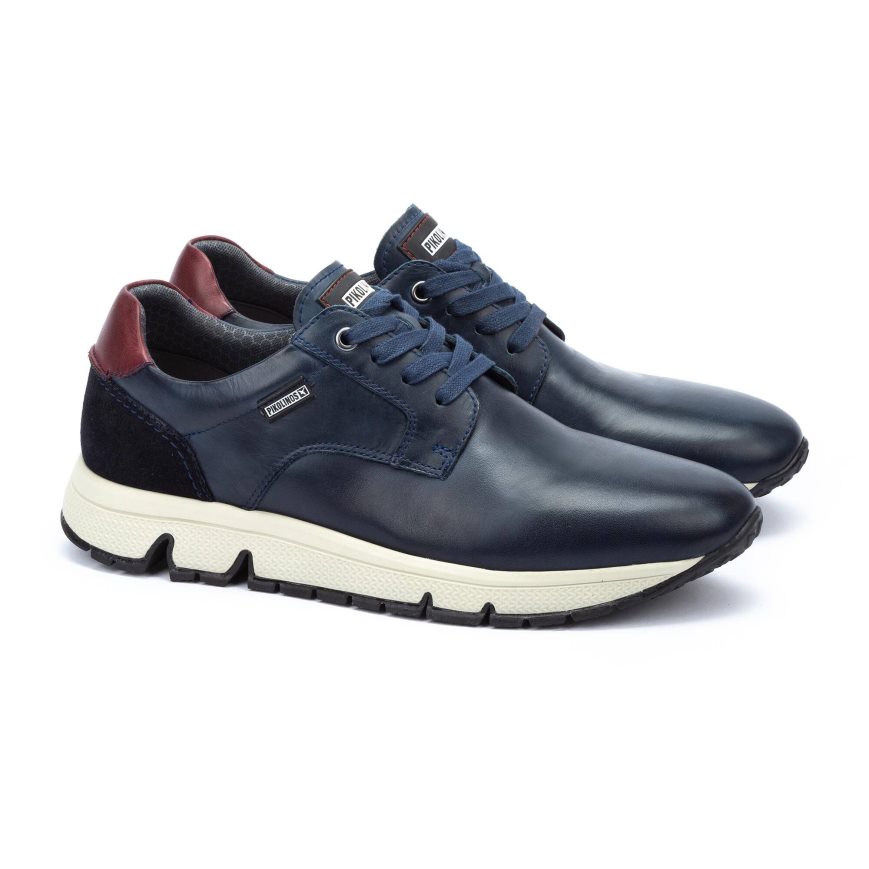 Blue Pikolinos FERROL Men's Sneakers | INLJ37689