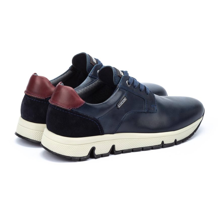 Blue Pikolinos FERROL Men's Sneakers | INLJ37689