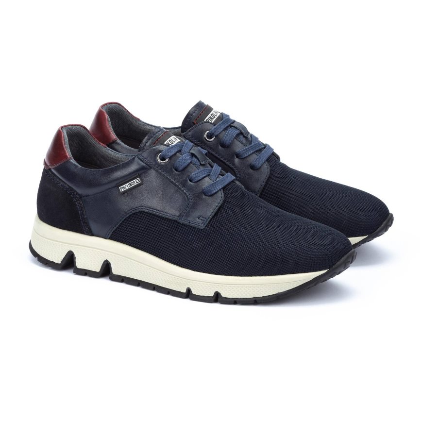 Blue Pikolinos FERROL Men's Sneakers | YSBF34298