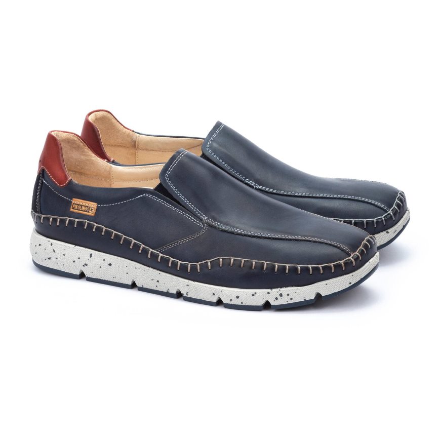 Blue Pikolinos FUENCARRAL Men's Boat Shoes | UPZS4829T