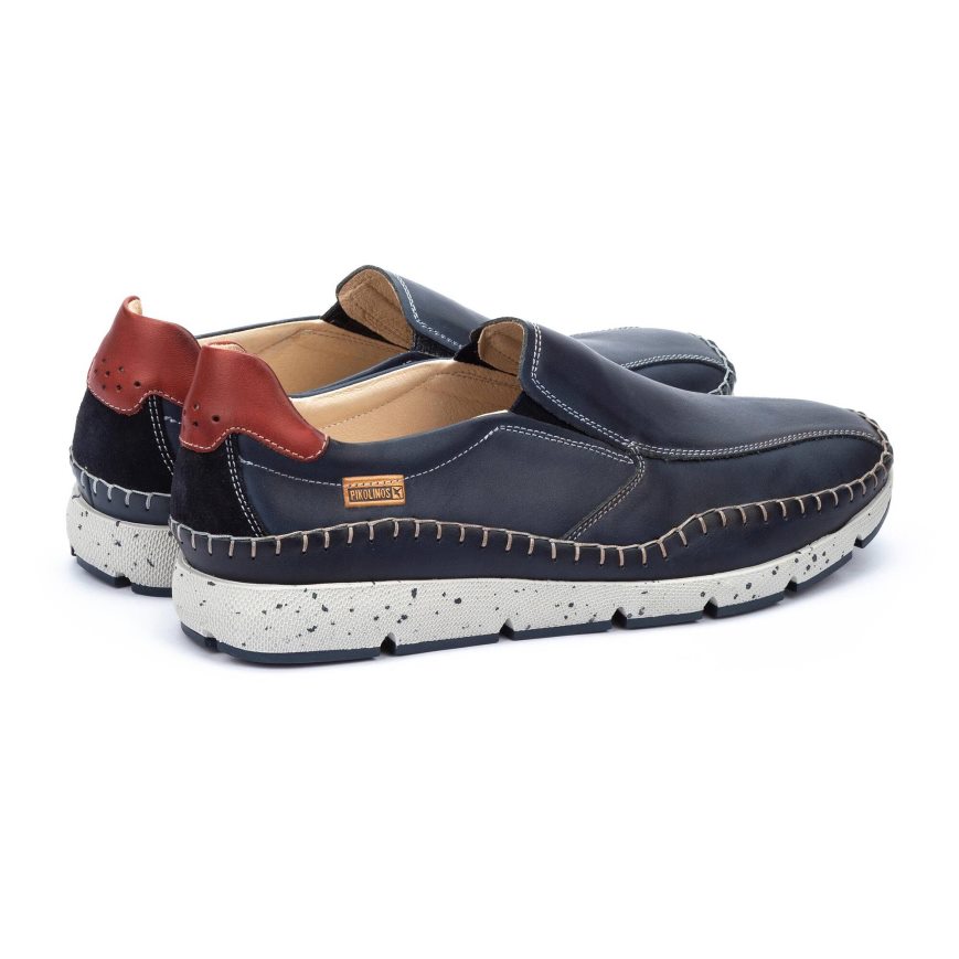 Blue Pikolinos FUENCARRAL Men's Boat Shoes | UPZS4829T