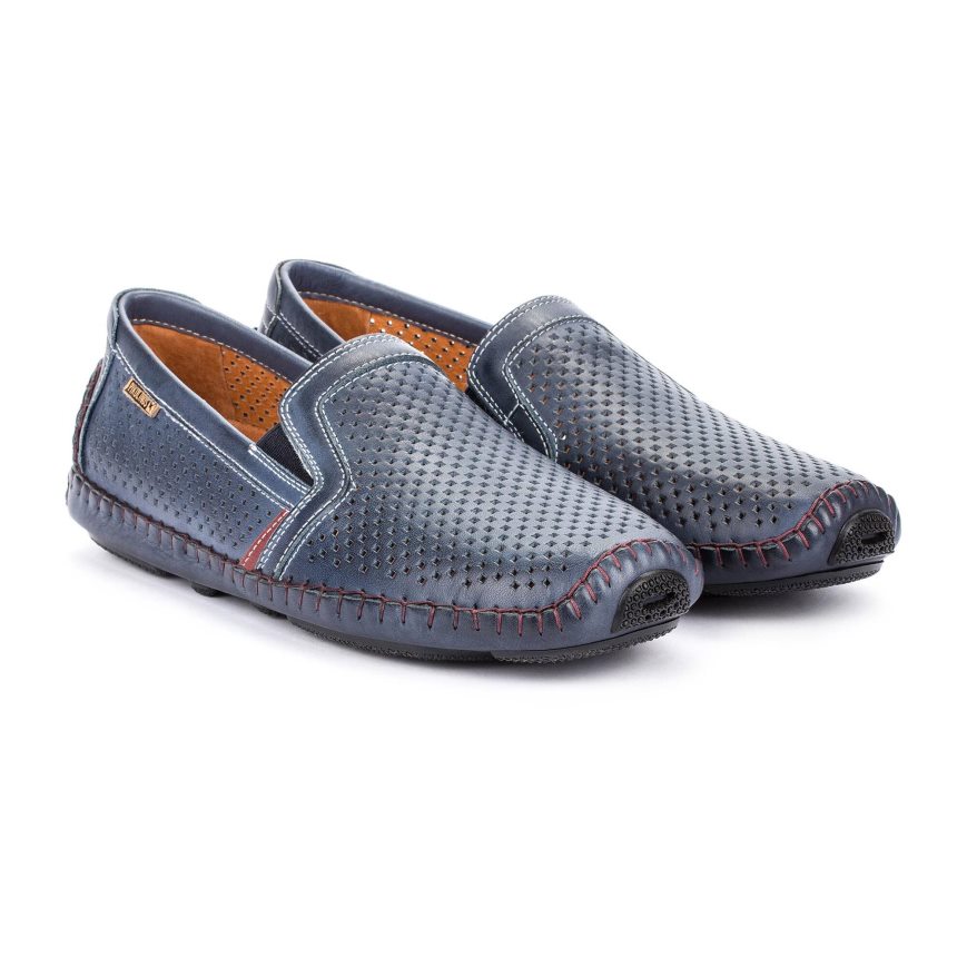 Blue Pikolinos JEREZ Men's Moccasins | FXUQ2038T