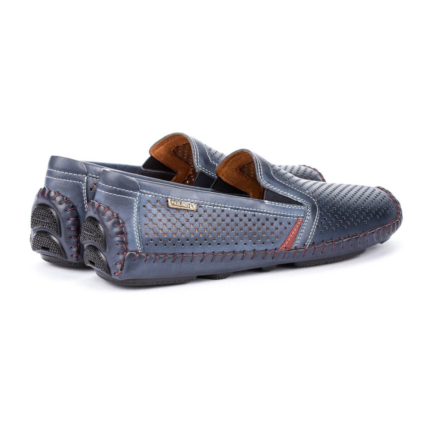 Blue Pikolinos JEREZ Men's Moccasins | FXUQ2038T