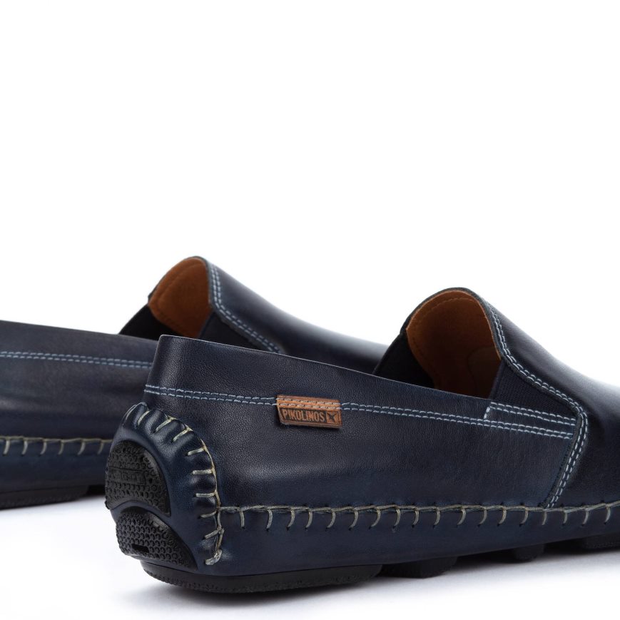 Blue Pikolinos JEREZ Men's Moccasins | IZYH86924