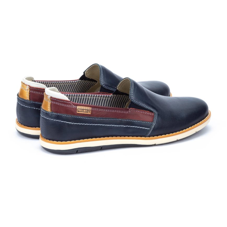 Blue Pikolinos JUCAR Men's Boat Shoes | YINHT3468