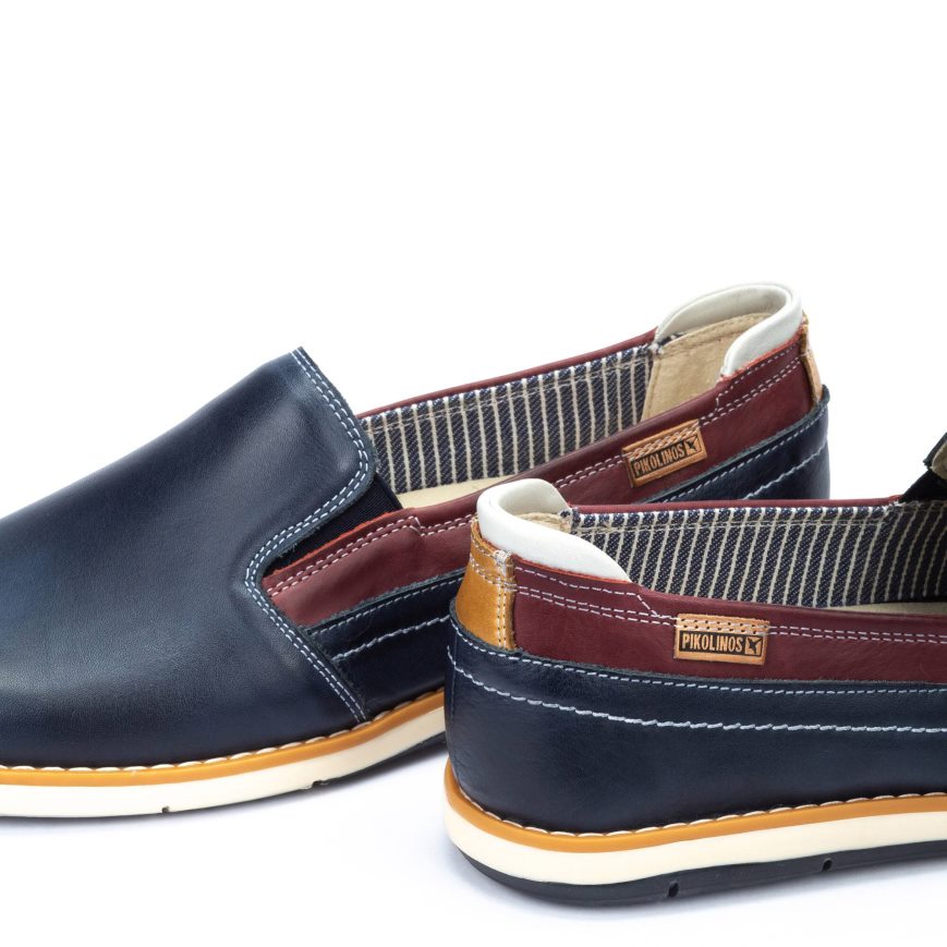 Blue Pikolinos JUCAR Men's Boat Shoes | YINHT3468