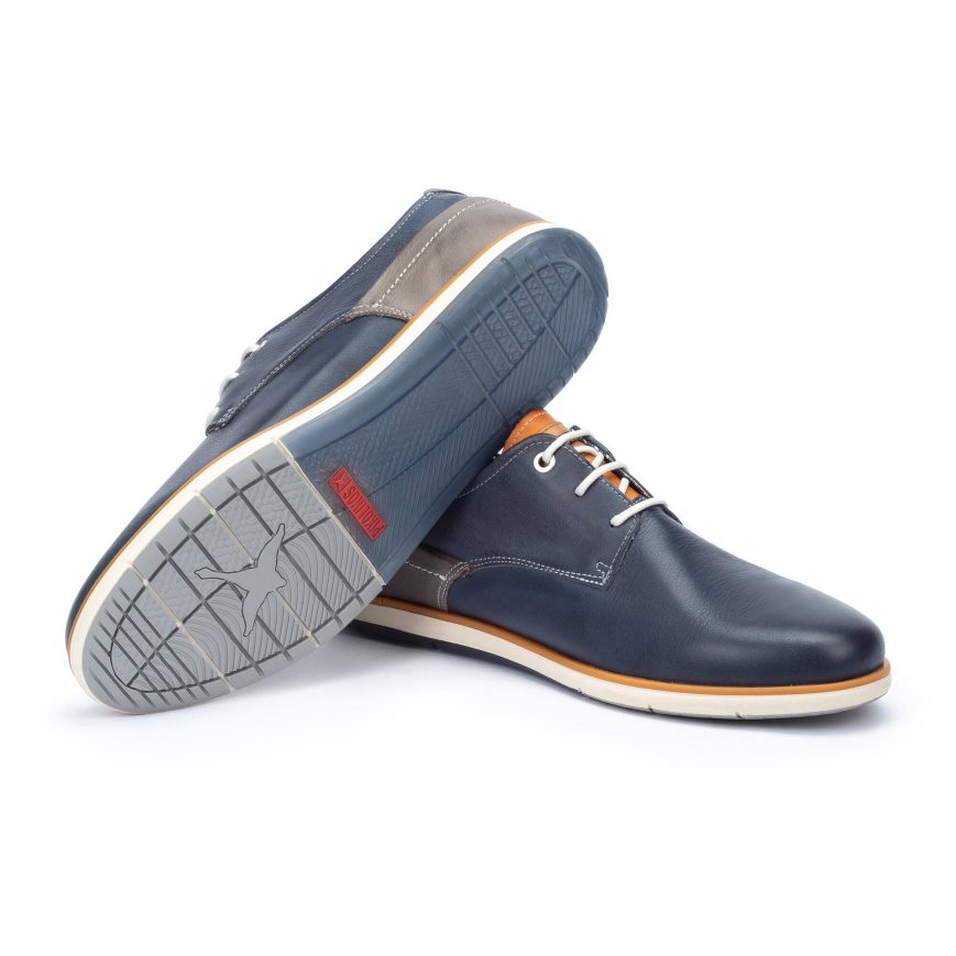 Blue Pikolinos JUCAR Men's Casual Shoes | XCUZ3T901